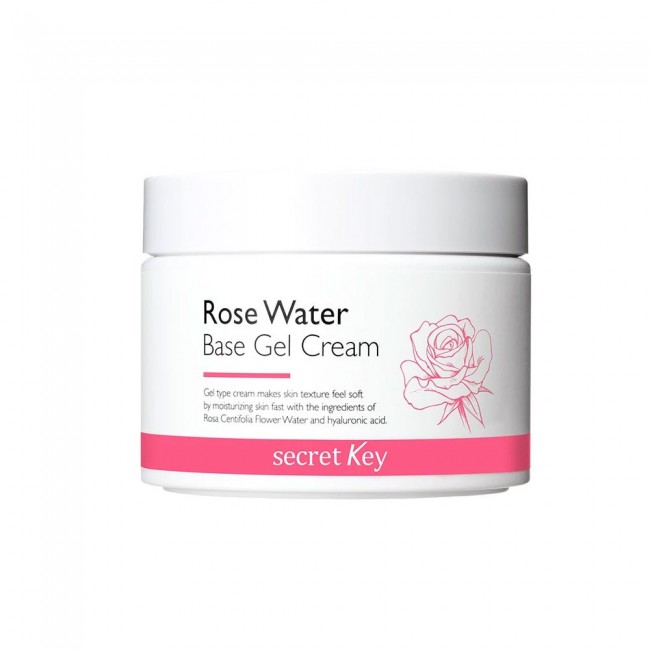 гель-крем с экстрактом розы secret key rose water base gel c
