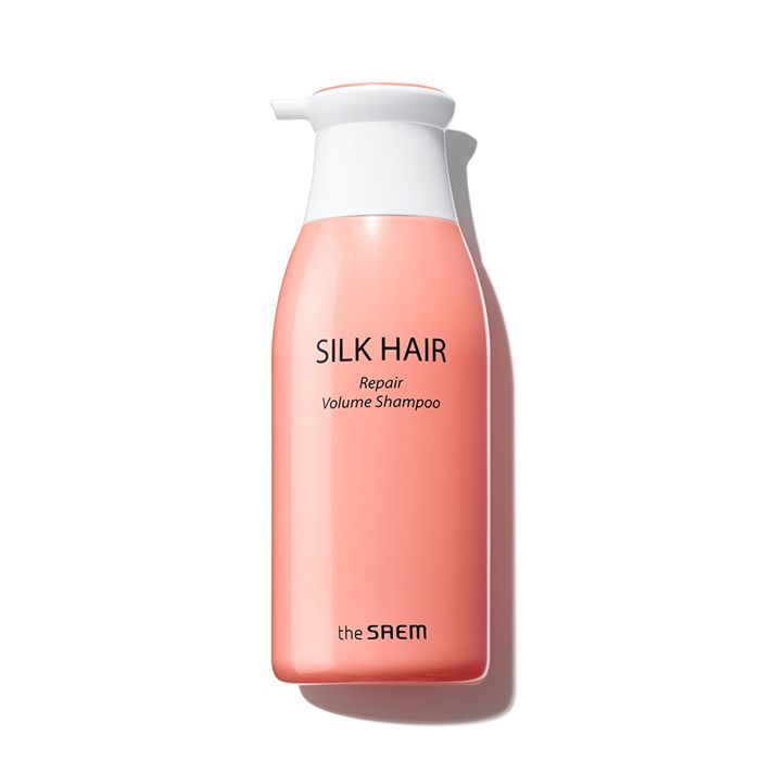 восстанавливающий шампунь для объёма волос the saem silk hai