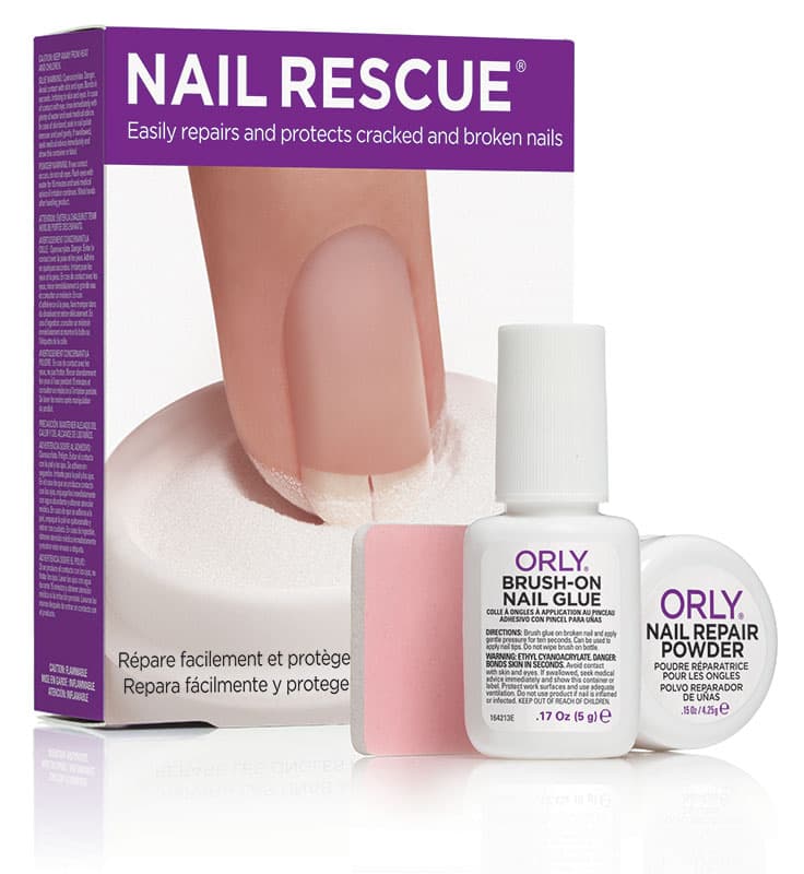 Nail Rescue Набор Скорая Ногтевая Помощь Клейпудра