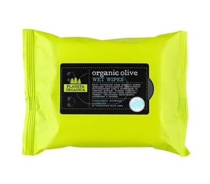 Organic Olive Салфетки Влажные Очищающие