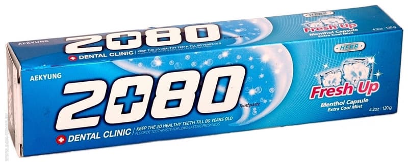 Зубная Паста 2080 Освежающая С Лечебными Травами