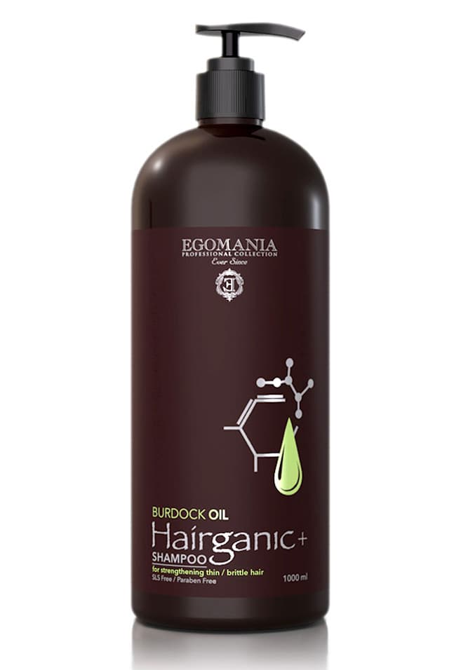 Hairganic Burdock Oil Шампунь С Маслом Репейника Для Укрепле