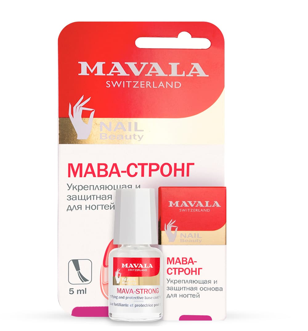 Mava-Strong Укрепляющая И Защитная Основа Для Ногтей На Блис