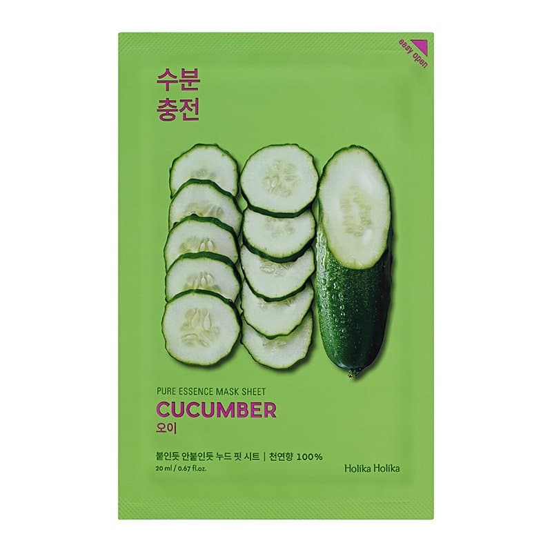 Pure Essence Cucumber Тканевая Маска Успокаивающая Огурец