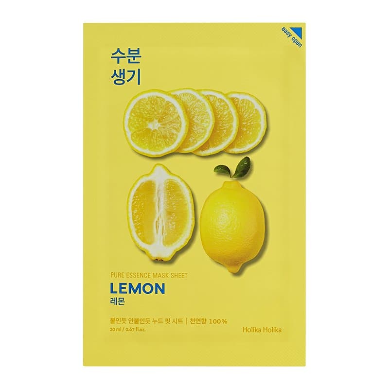 Pure Essence Lemon Тканевая Маска Тонизирующая Лимон
