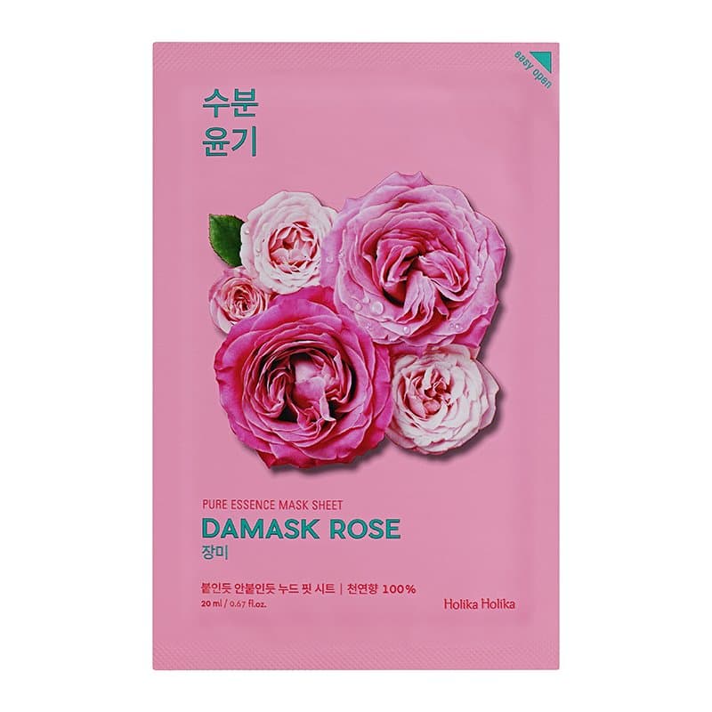 Pure Essence Damask Rose Тканевая Маска Увлажняющая Дамасска
