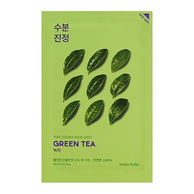 Pure Essence Green Tea Тканевая Маска Противовоспалительная 