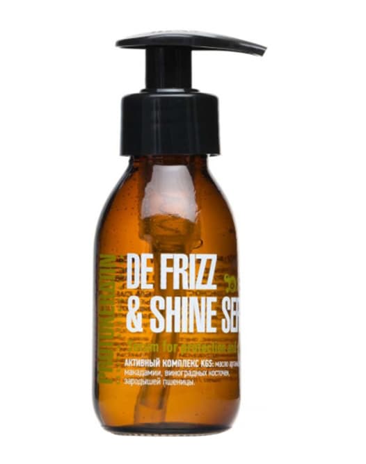 De Frizz And Shine Serum Сыворотка Для Защиты И Блеска