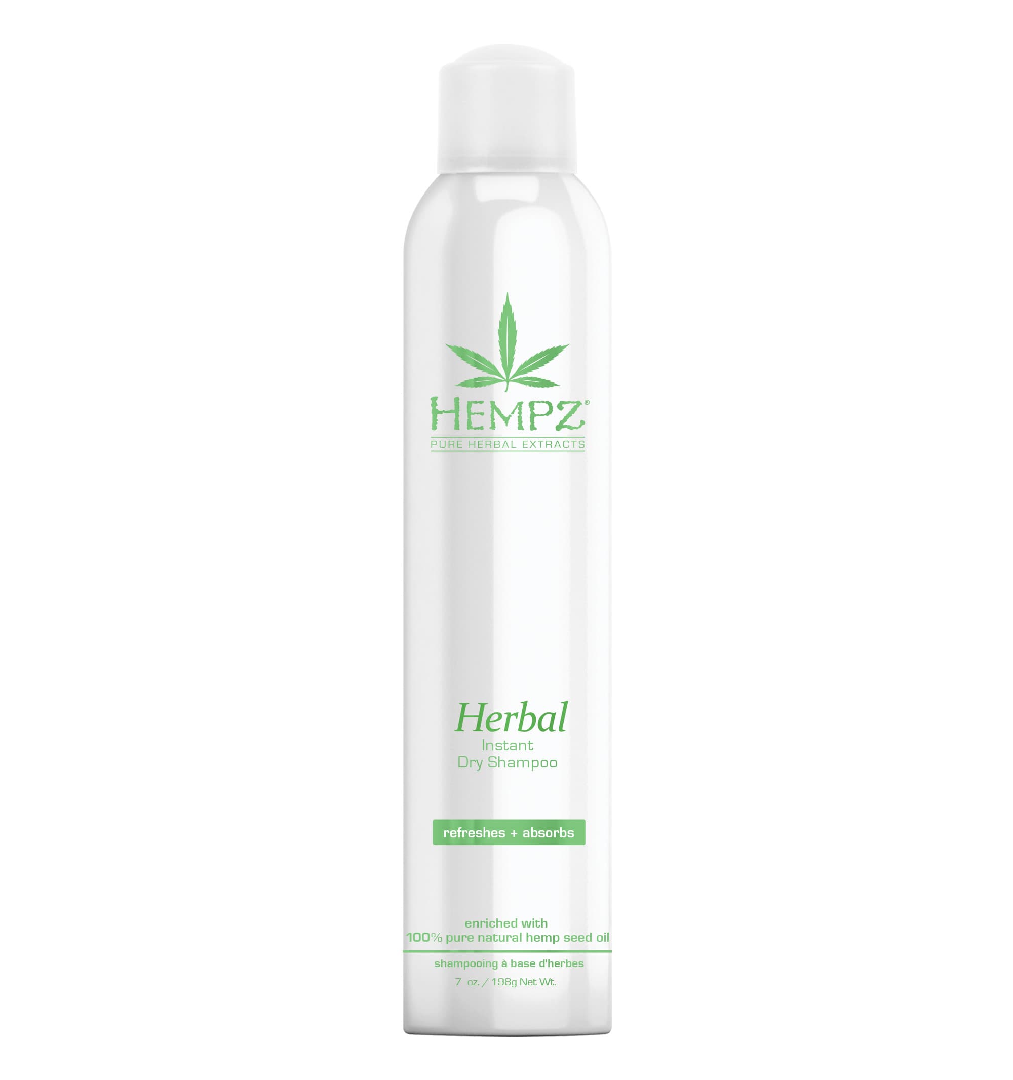 Herbal Instant Dry Shampoo Сухой Растительный Шампунь Здоров