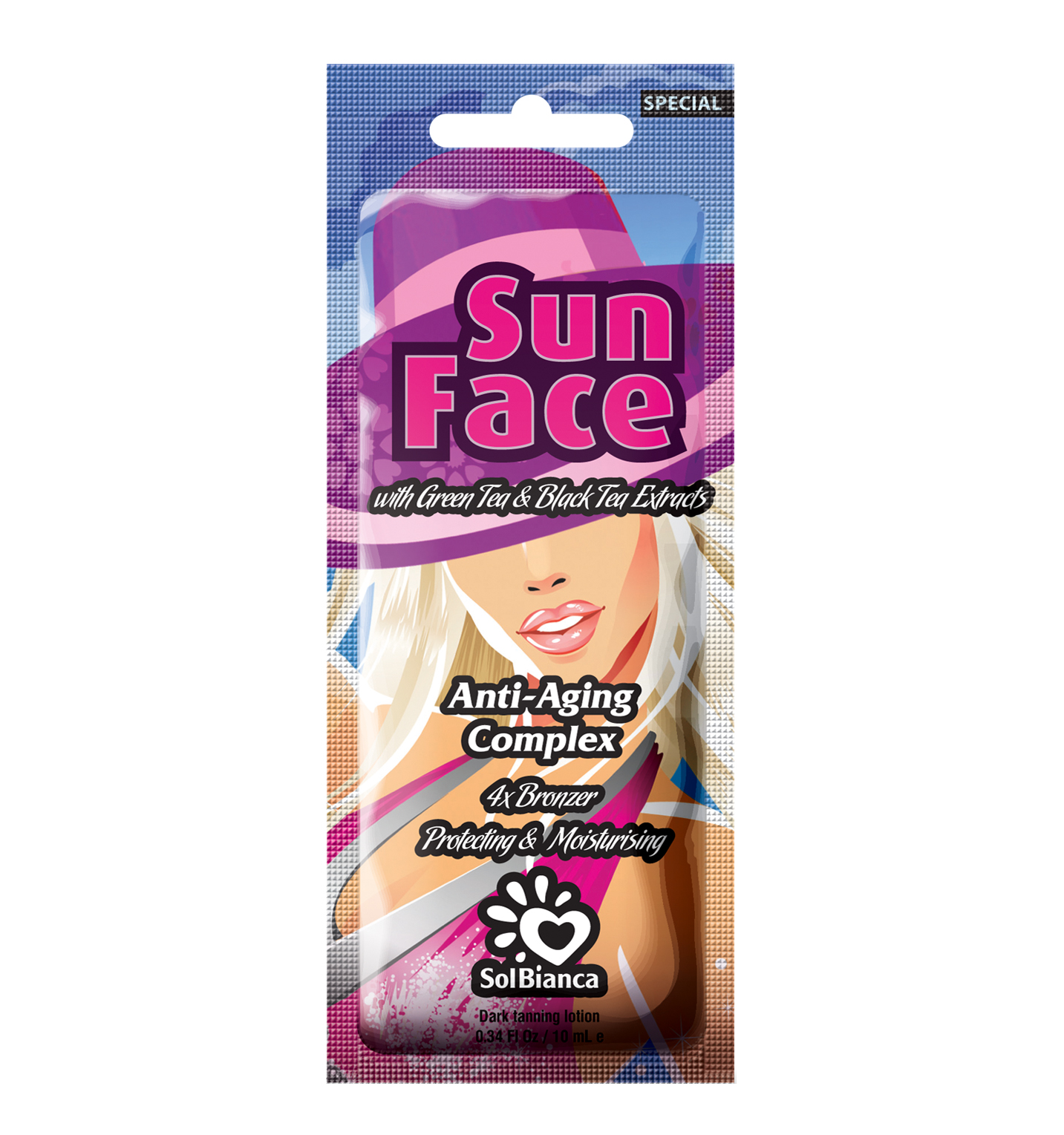 Sun Face 4X Bronzer Крем Для Солярия Для Лица