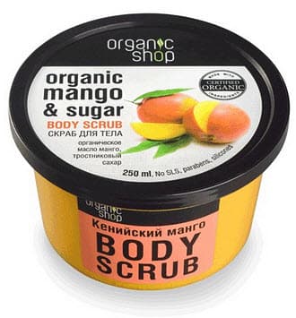 Body Scrub Organic Mango  Sugar Скраб Для Тела Кенийский Ман