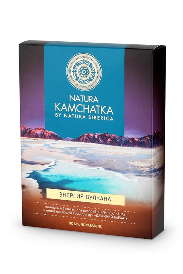 Набор Natura Kamchatka Энергия Вулкана Шампунь Бальзам Для В