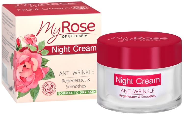 Anti-Wrinkle Night Cream Крем Для Лица Ночной Против Морщин
