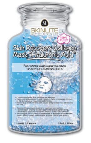 Skin Recovery Collagen Mask Hyaluronic Acid Разглаживающая М