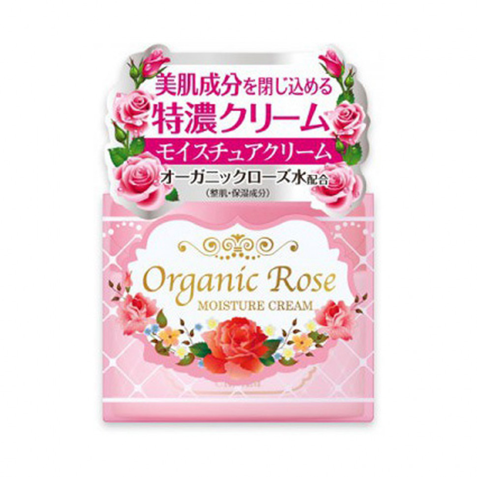 Meishoku Organic Rose Moisture Cream Увлажняющий крем с эк