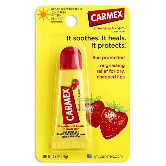 Бальзам для губ с ароматом клубники Carmex