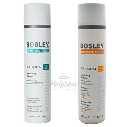 Питательный шампунь для нормальных и тонких волос Bosley