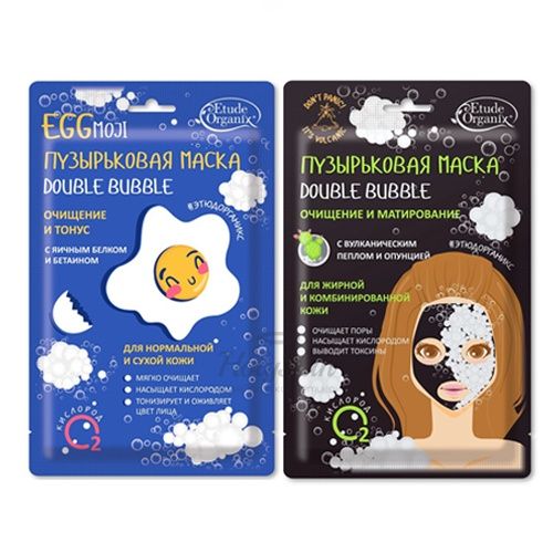Пузырьковая маска для лица Etude Organix