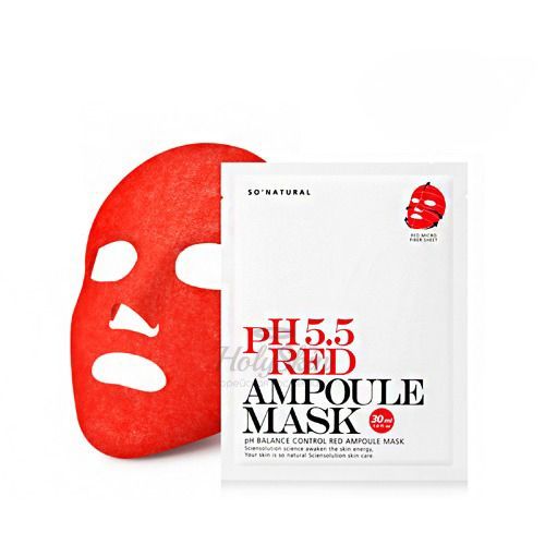 Слабокислотная восстанавливающая маска So Natural