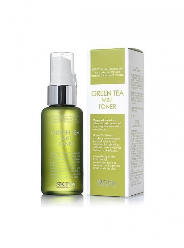 Тонер-спрей с экстрактом зеленого чая Skin79
