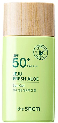 The Saem Jeju Fresh Aloe Sun Gel SPF
