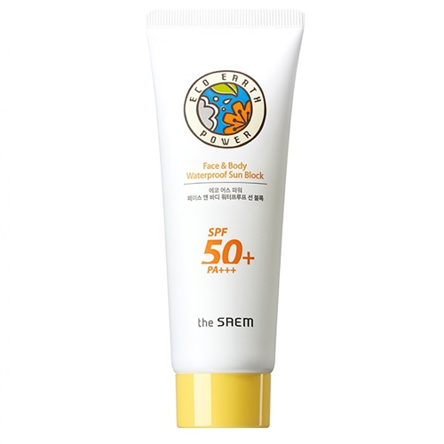 The Saem Eco Earth Power Face and Body Waterproof Sun Block 