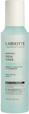 Labiotte Marryeco Fresh Toner with Pink Peony