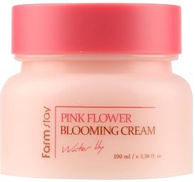 Farmstay Pink Flower Blooming Cream Water Lily