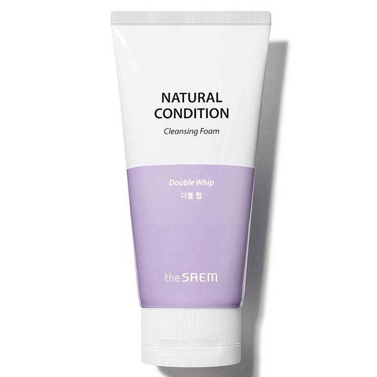 The Saem Natural Condition Cleansing Foam Double Whip