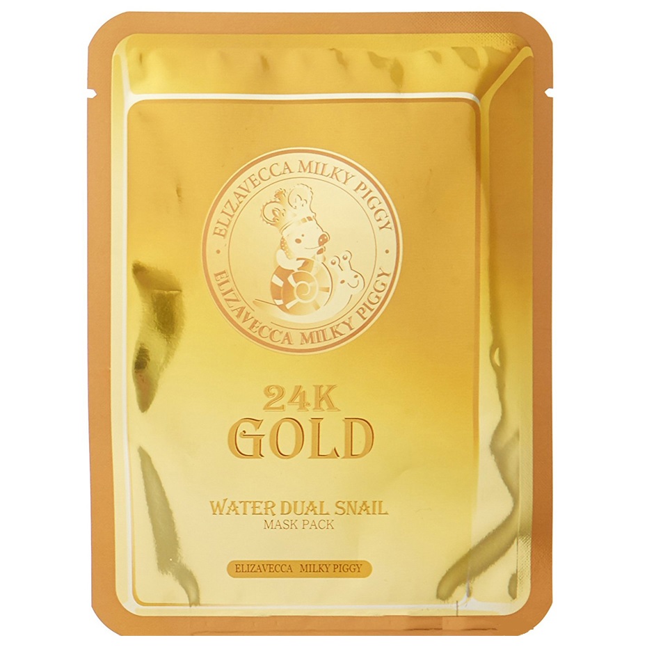 Elizavecca k Gold Water Dew Snail Mask