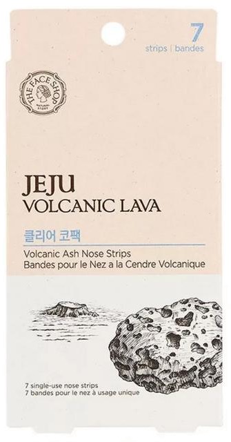 The Face Shop Jeju Volcanic Lava Pore Clear Nose Strip