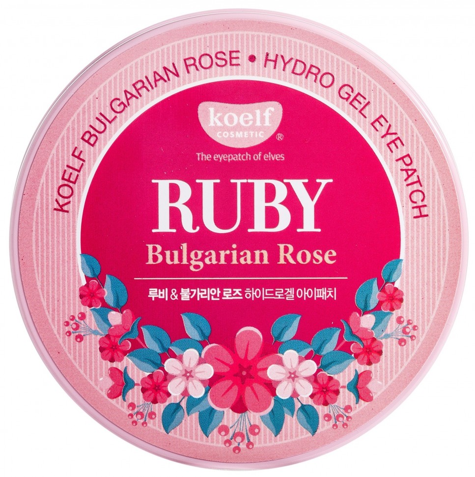 Koelf Hydro Gel Ruby Bulgarian Rose Eye Patch