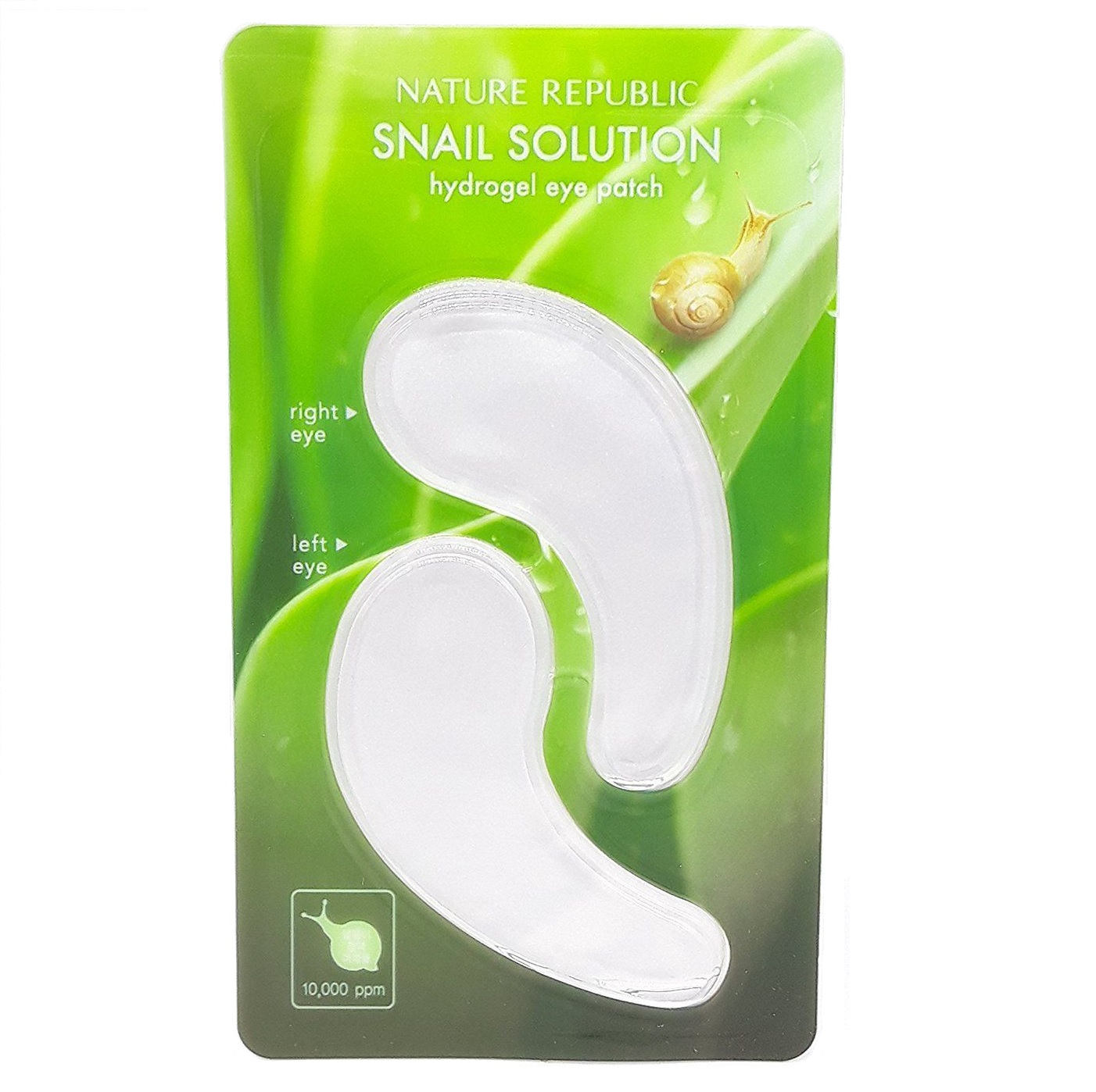 Nature Republic Snail Solution Hydrogel Eye Patch