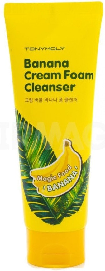 Tony Moly Magic Food Banana Cream Foam Cleanser
