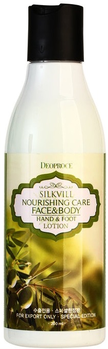 Deoproce Silkwill Nourishing Care Face amp Body Hand amp Foo