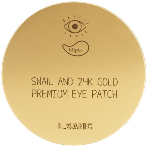 LSanic Snail and K Gold Premium Eye Patch
