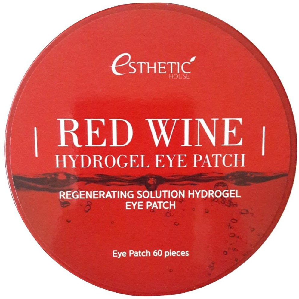 Esthetic House Red Wine Hygrogel Eyepatch