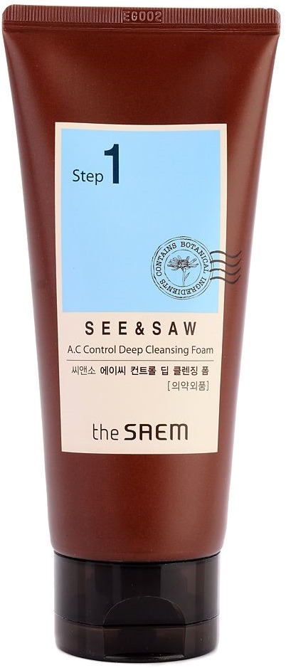 The Saem See and Saw AC Control Deep Cleansing Foam