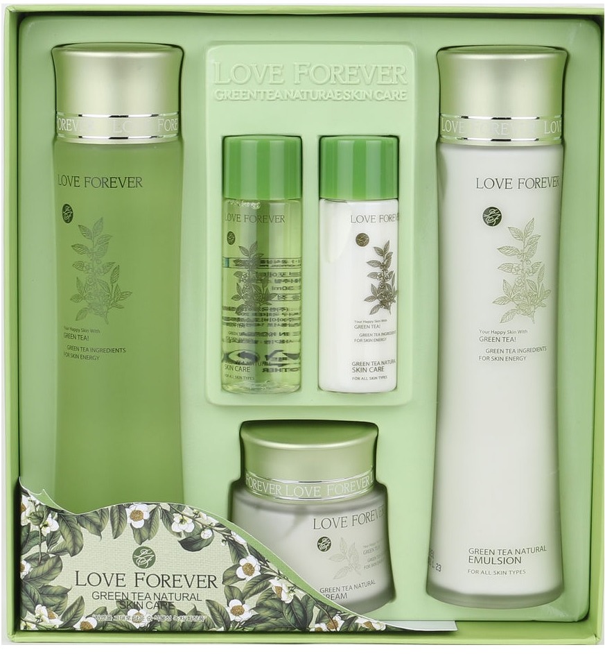 W Clinic Love Forever Green Tea Natural Skin Care