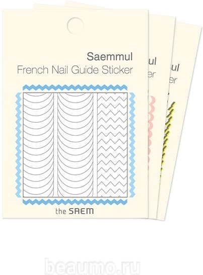 The Saem French Nail Guide Sticker