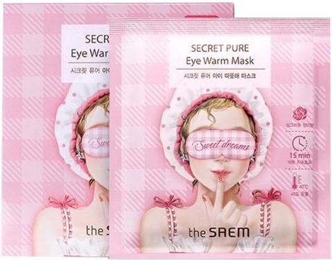 The Saem Secret Pure Eye Warm Mask