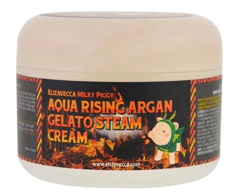 Elizavecca Aqua Rising Argan Gelato Steam Cream