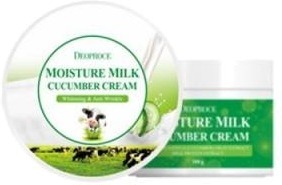 Deoproce Moisture Milk Cucumber Cream