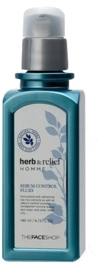 The Face Shop Herb and Relief Homme Sebum Control Fluid