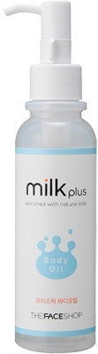The Face Shop Milk Plus Calming Moisture Body Oil