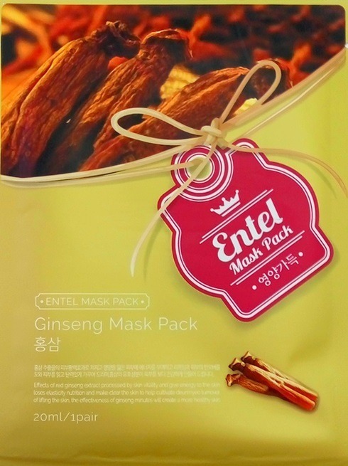 Entel Ginseng Mask Pack