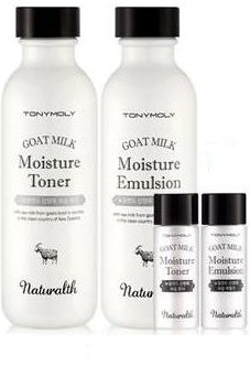 Tony Moly Naturalth Goat Milk Whitening Set