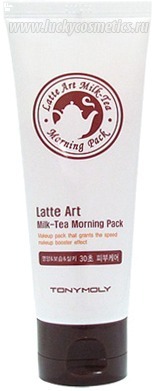 Tony Moly Latte Art Milk Tea morning pack