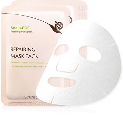 Secret Key Snail   EGF Repairing Mask Pack
