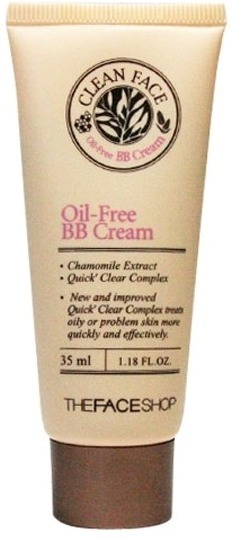 The Face Shop Clean Face OilFree BB Cream ml
